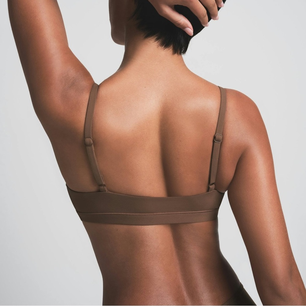 Skims Fits Everybody Scoop Bralette XL Jasper - Picture 2 of 6